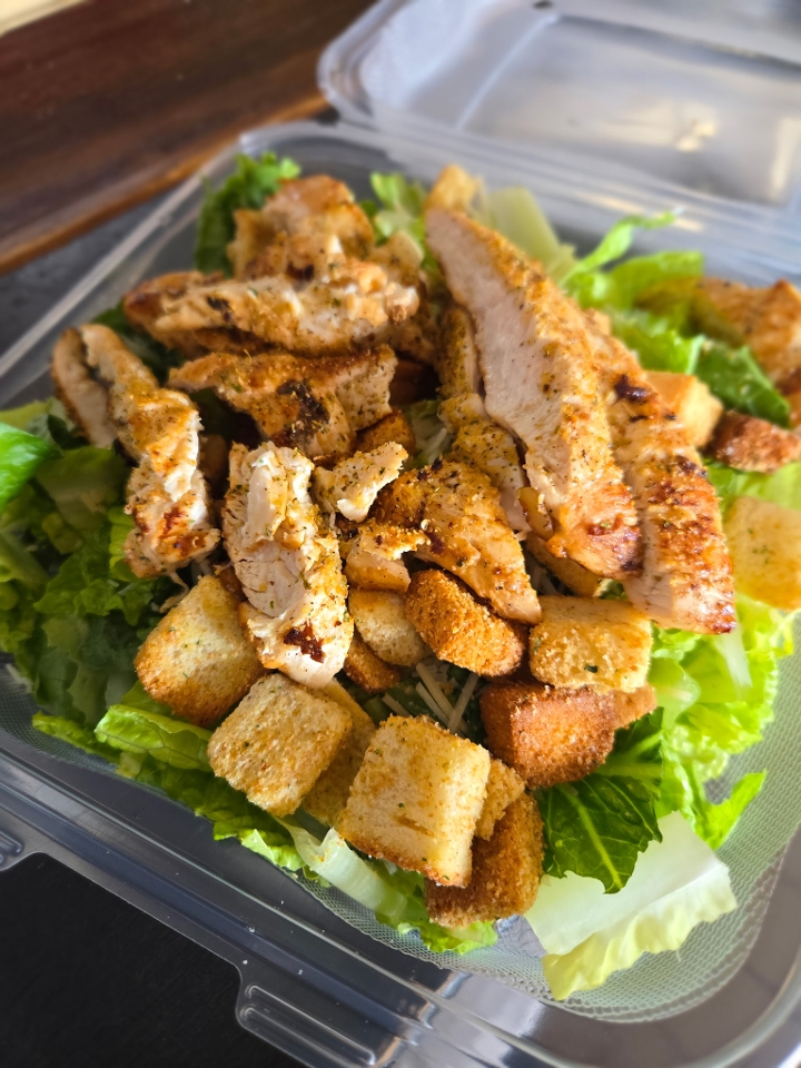 Hail Caesar Salad w/ Chicken.