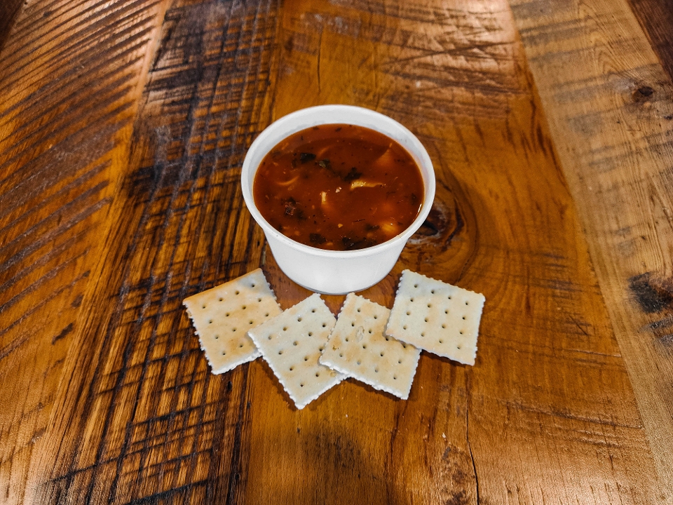 ROASTED RED PEPPER WITH SMOKED GOUDA.