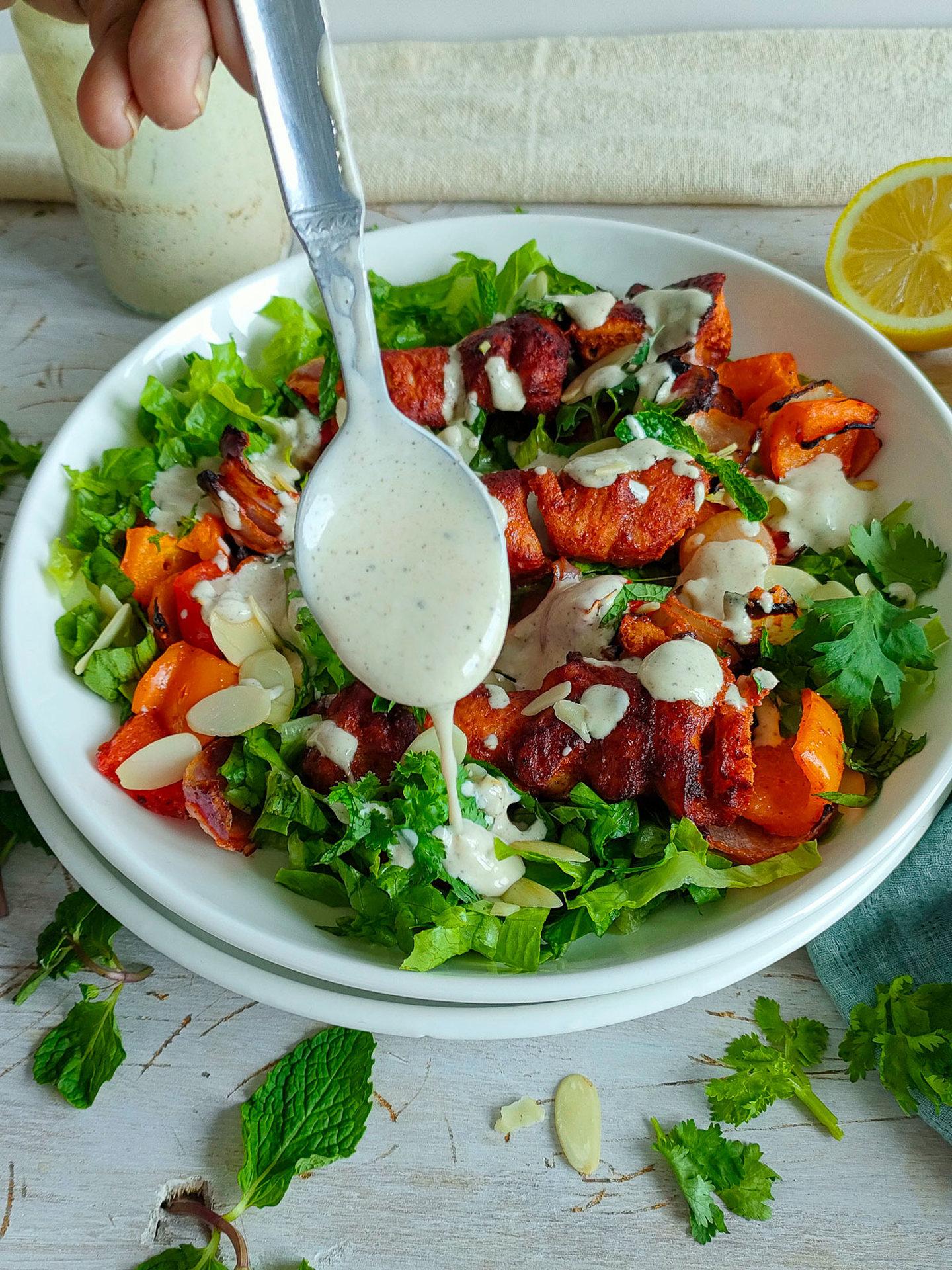 Chicken Tikka Salad.