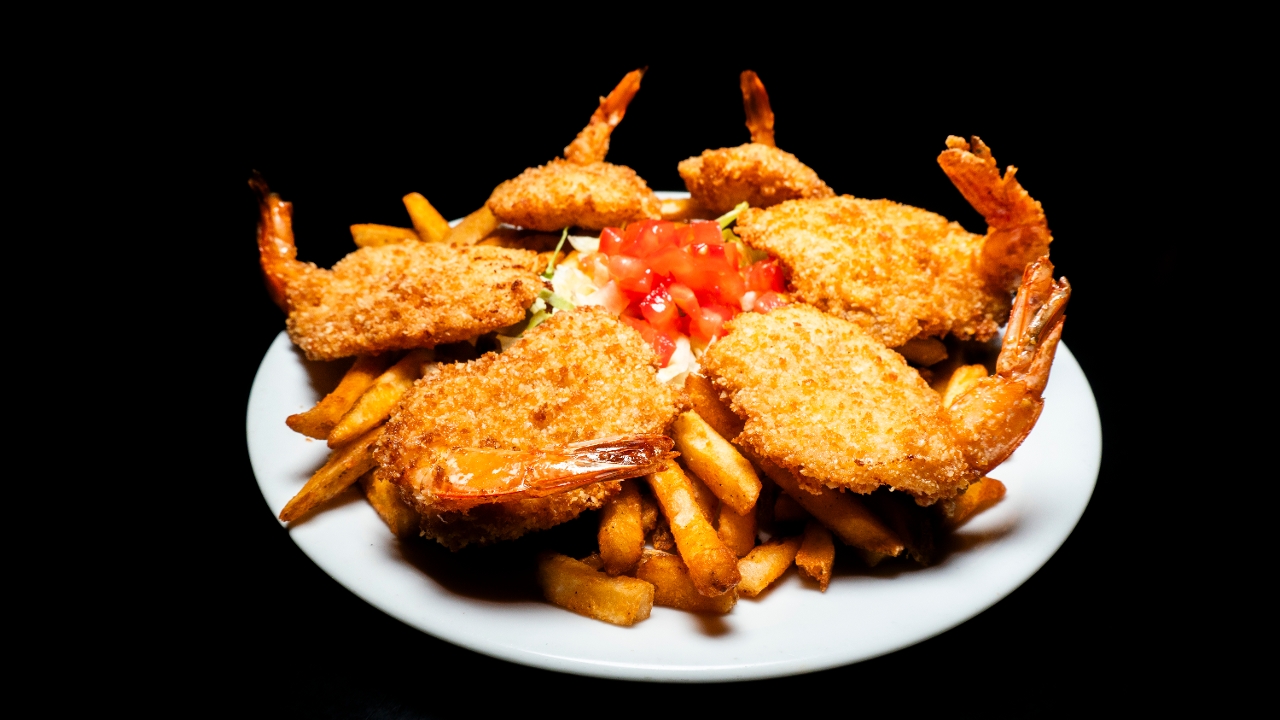 Fried Shrimp Platter.