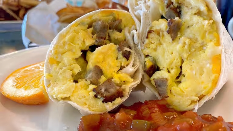 Breakfast Burrito.