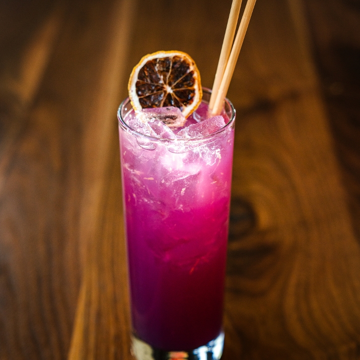 Ube Lavender Sparklers.