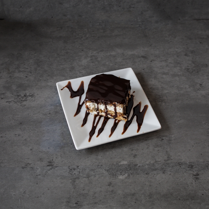 Chocolate Eclair Cake.