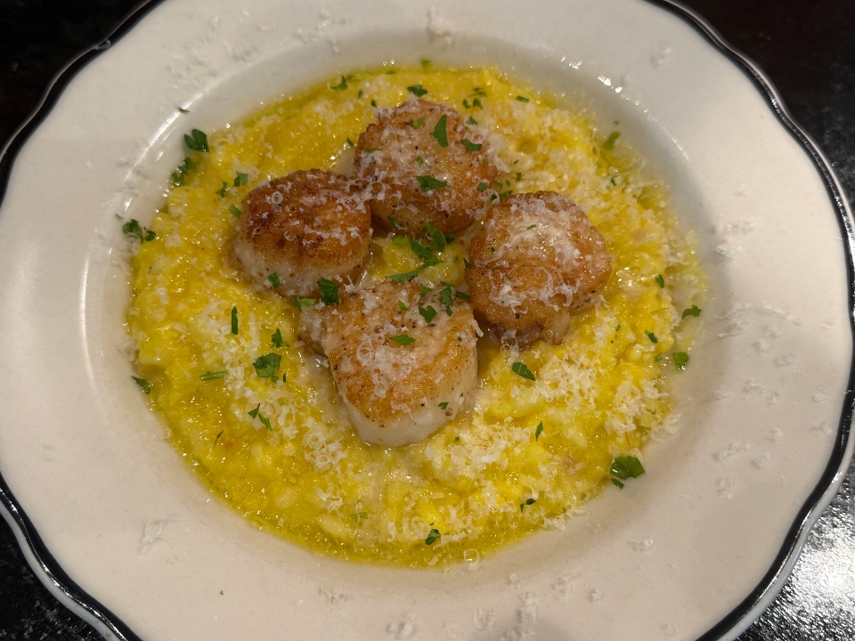 Scallop Milanese.