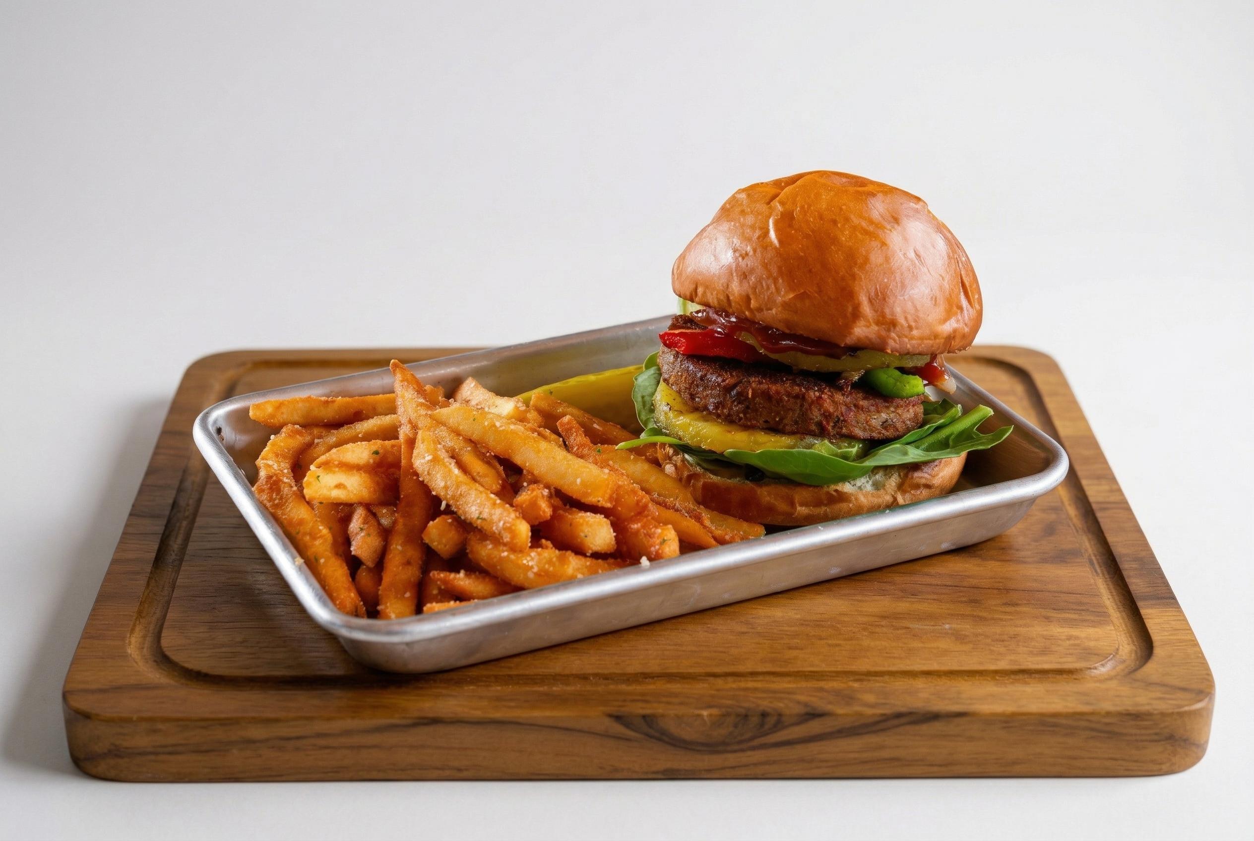 The Veggie Burger.