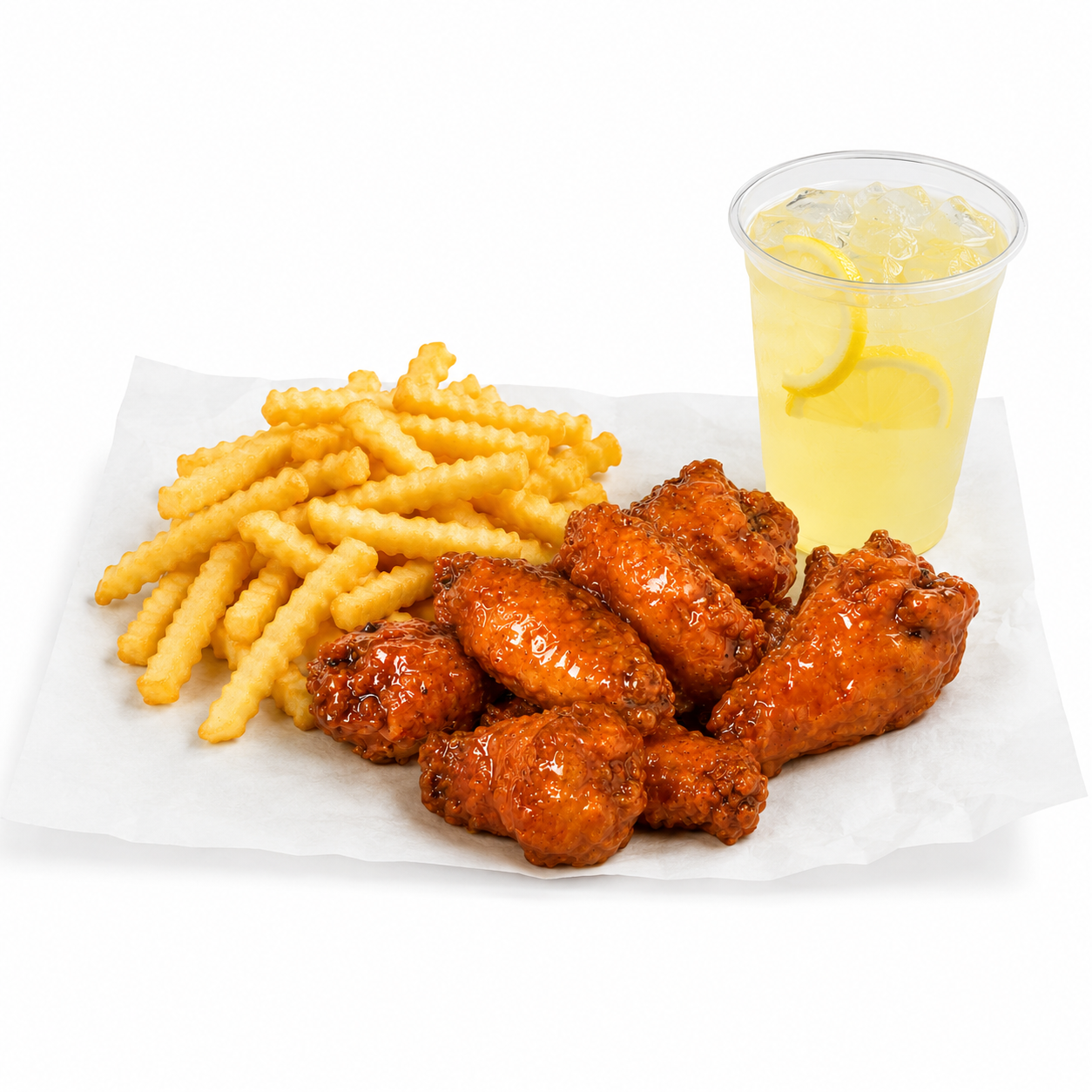 6 Pieces Wing Combo.
