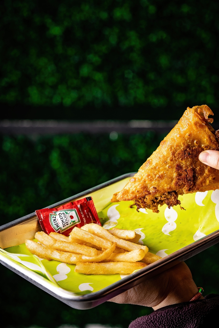 Kid's Quesadilla w/Fries.