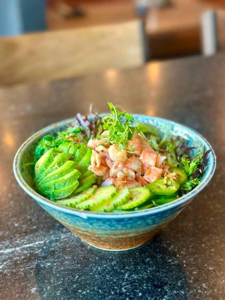 Shrimp Poke.
