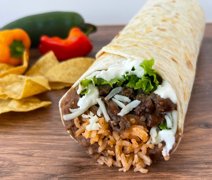 #2 Asada Burrito.