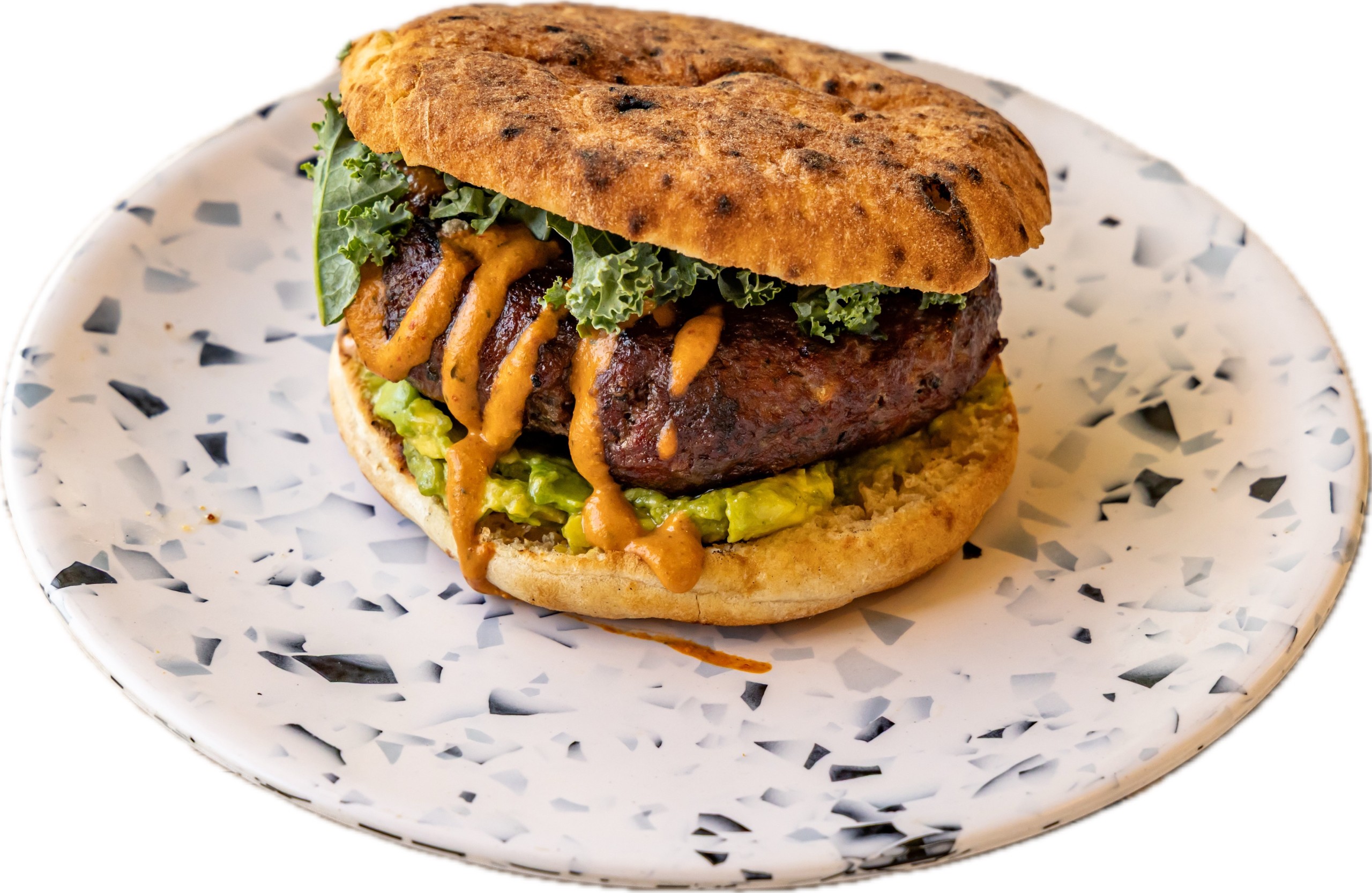 Chicken Shawarma Burger.