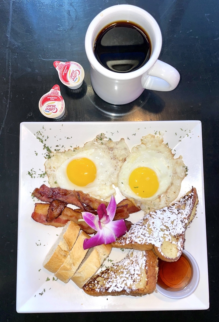 #75 Papillon's Breakfast Combo.
