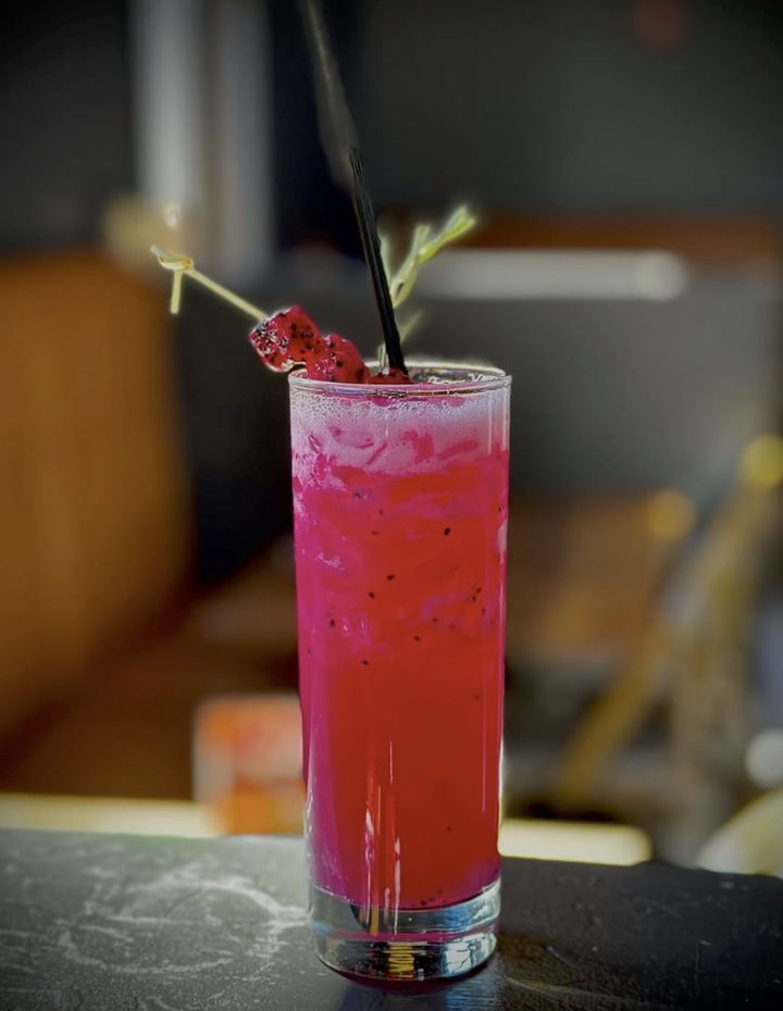 Dragon Fruit Lemonade.