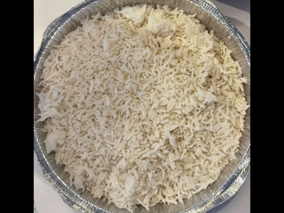 WHITE RICE.
