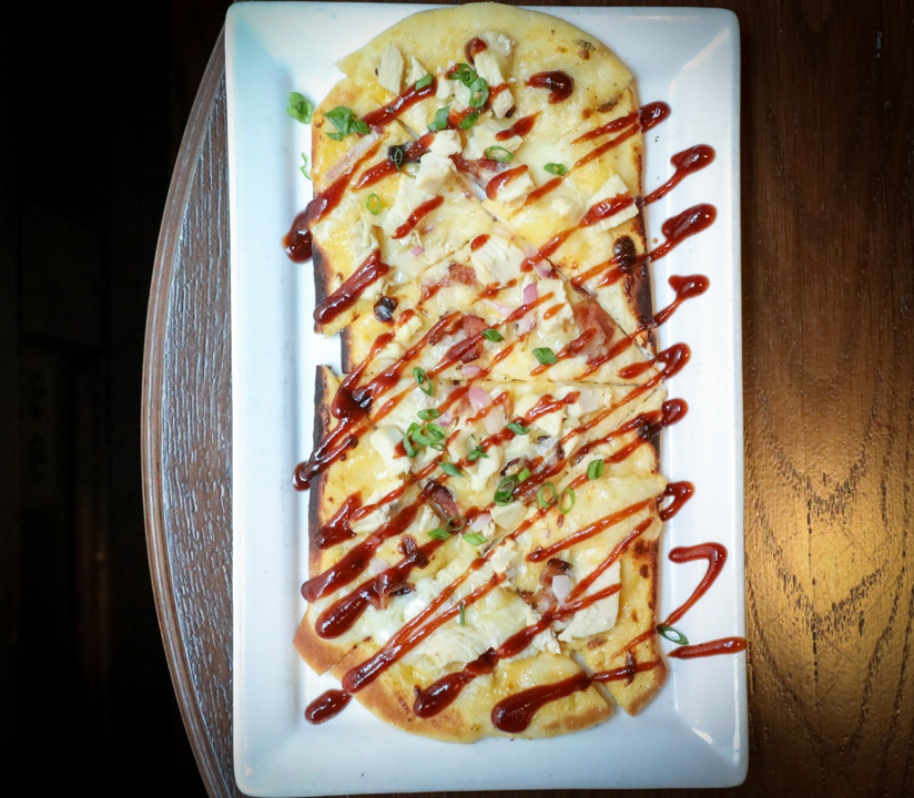 BBQ Chicken Flatbread.