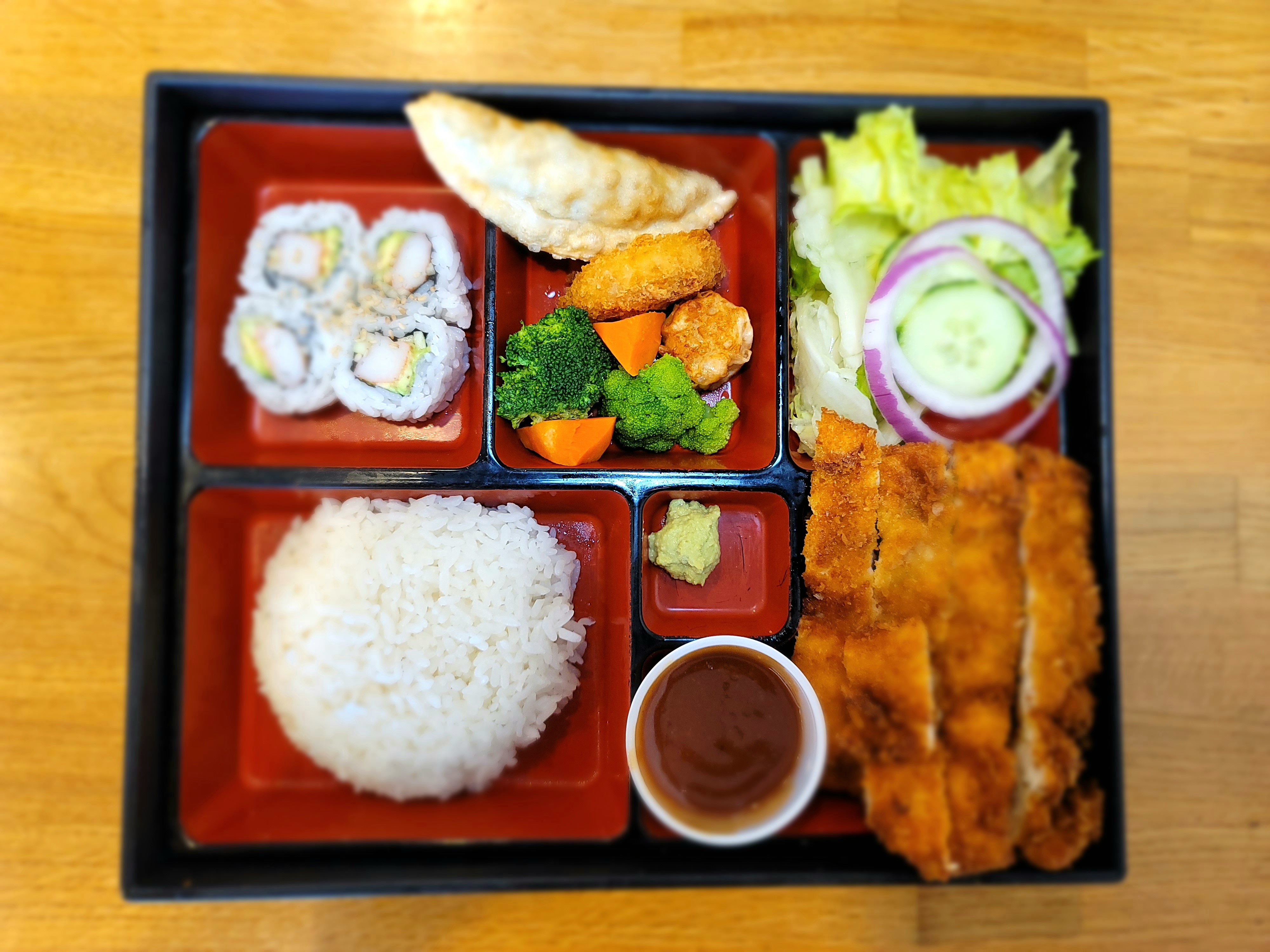 Panko Chicken Bento.