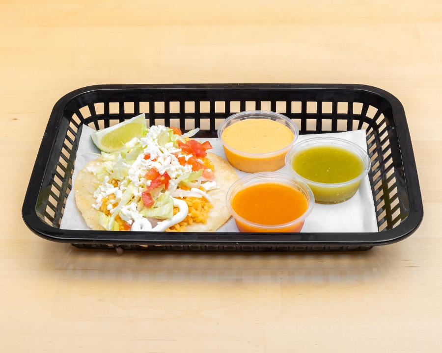 Taco de Vegetales (Veggie).