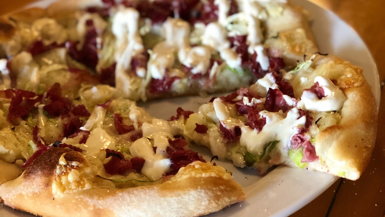 Small Potato Pizzetta.