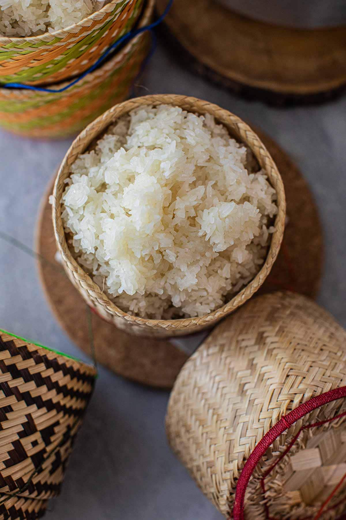 Side Plain Sticky Rice.