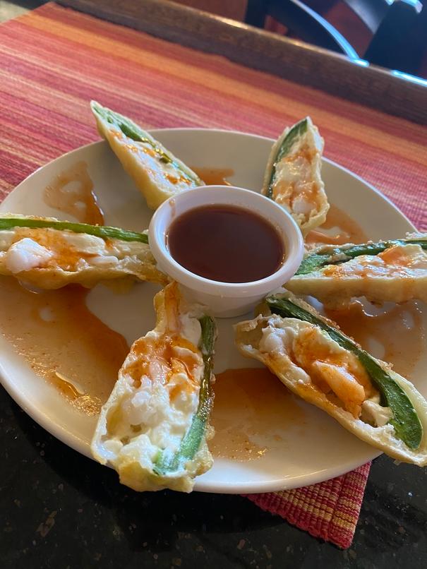 Thai Shrimp Poppers.