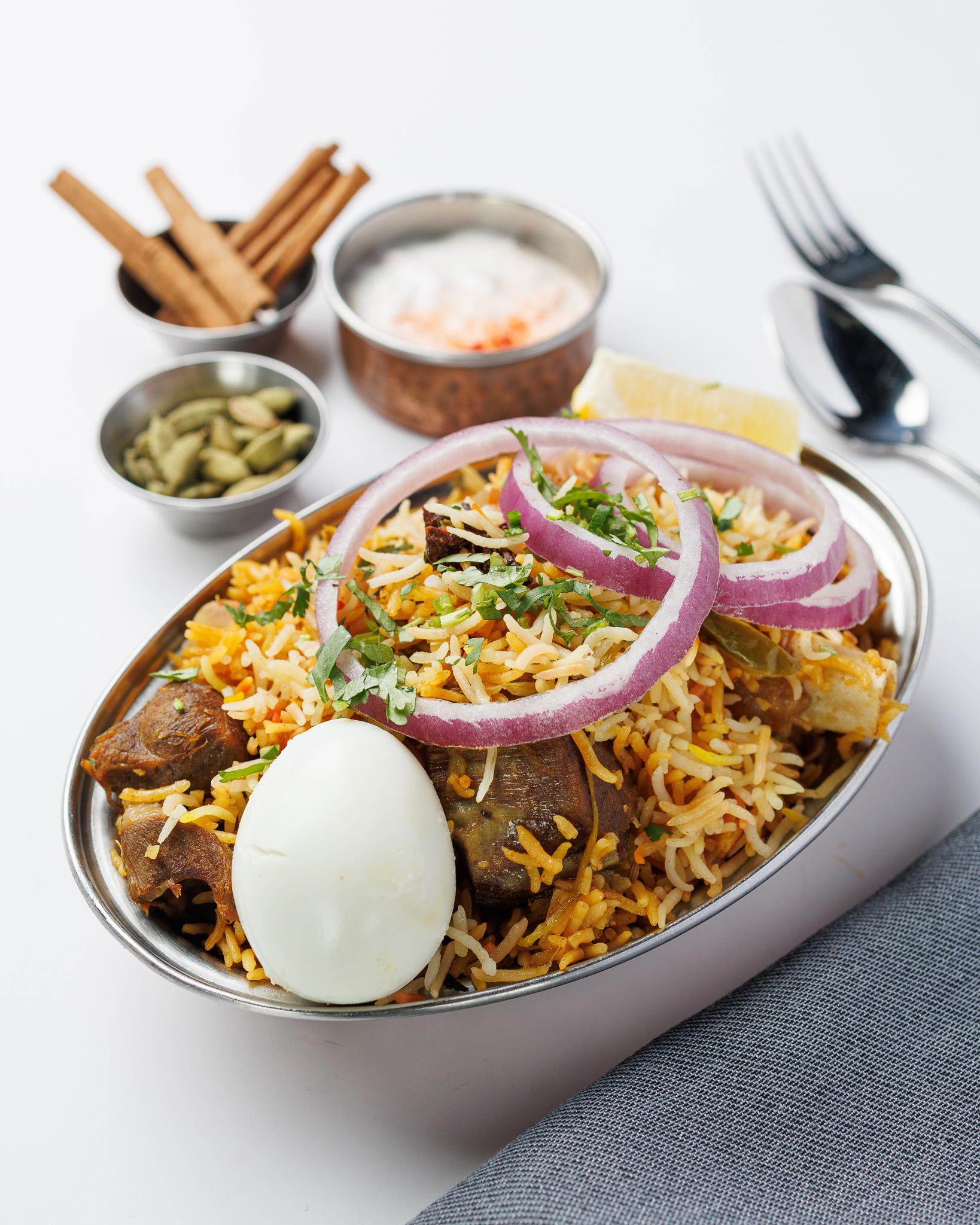 Goat Biryani (GF).