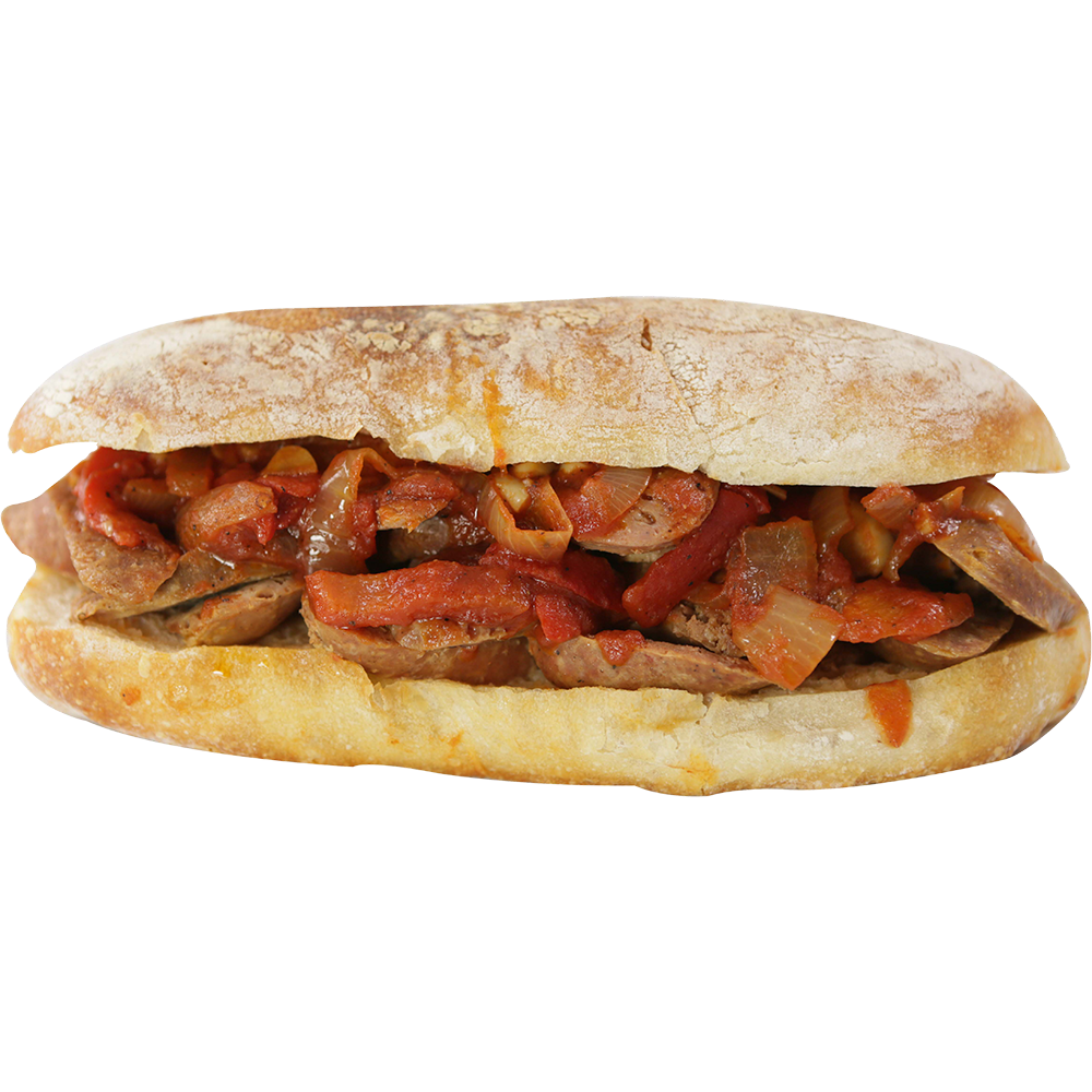 Sausage and Peppers Hero.