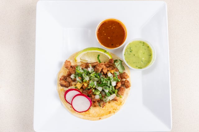 Al Pastor Tacos Tray.