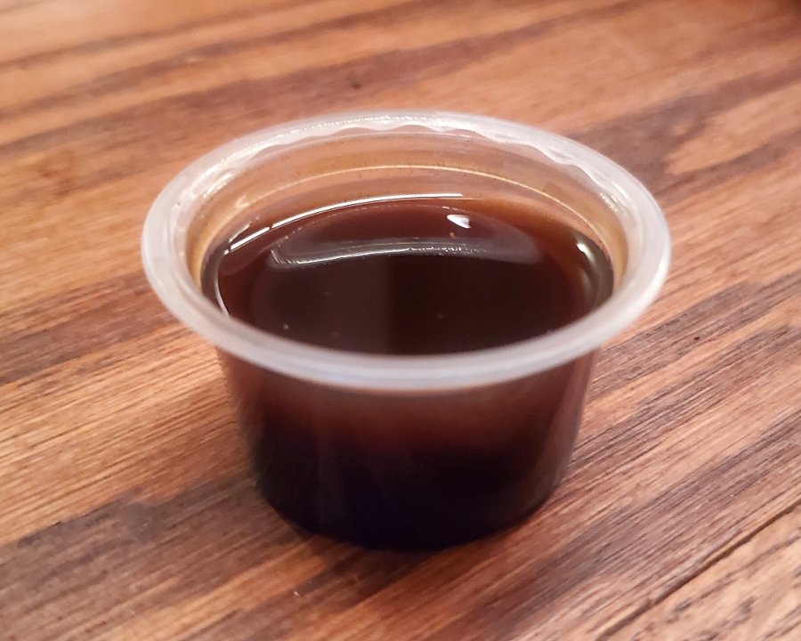 Side Black Garlic Oil.