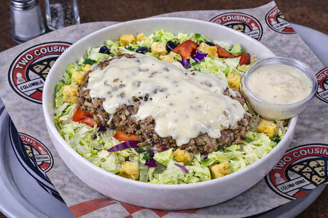 Cheesesteak Salad.