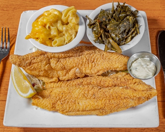 DELTA CATFISH DINNER.