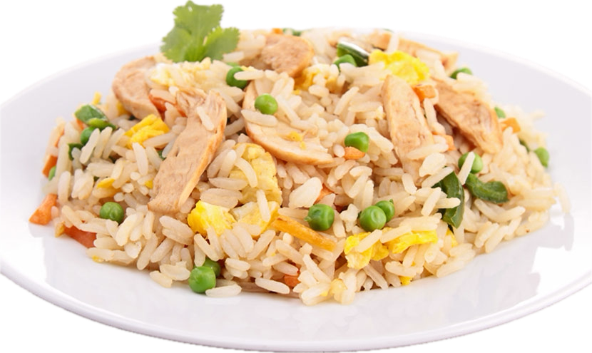 鸡炒饭 199.Chicken Fried Rice.