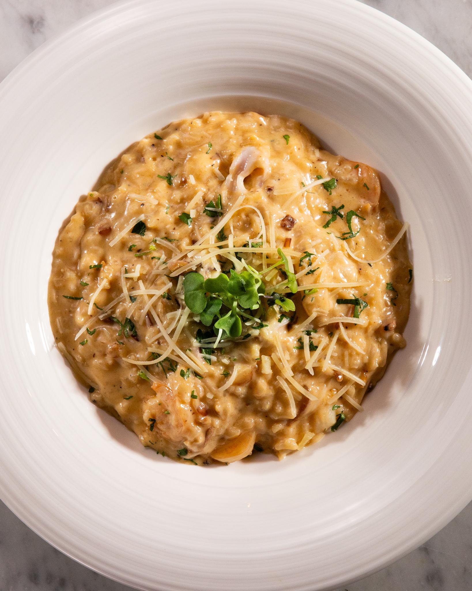 Seafood Risotto.