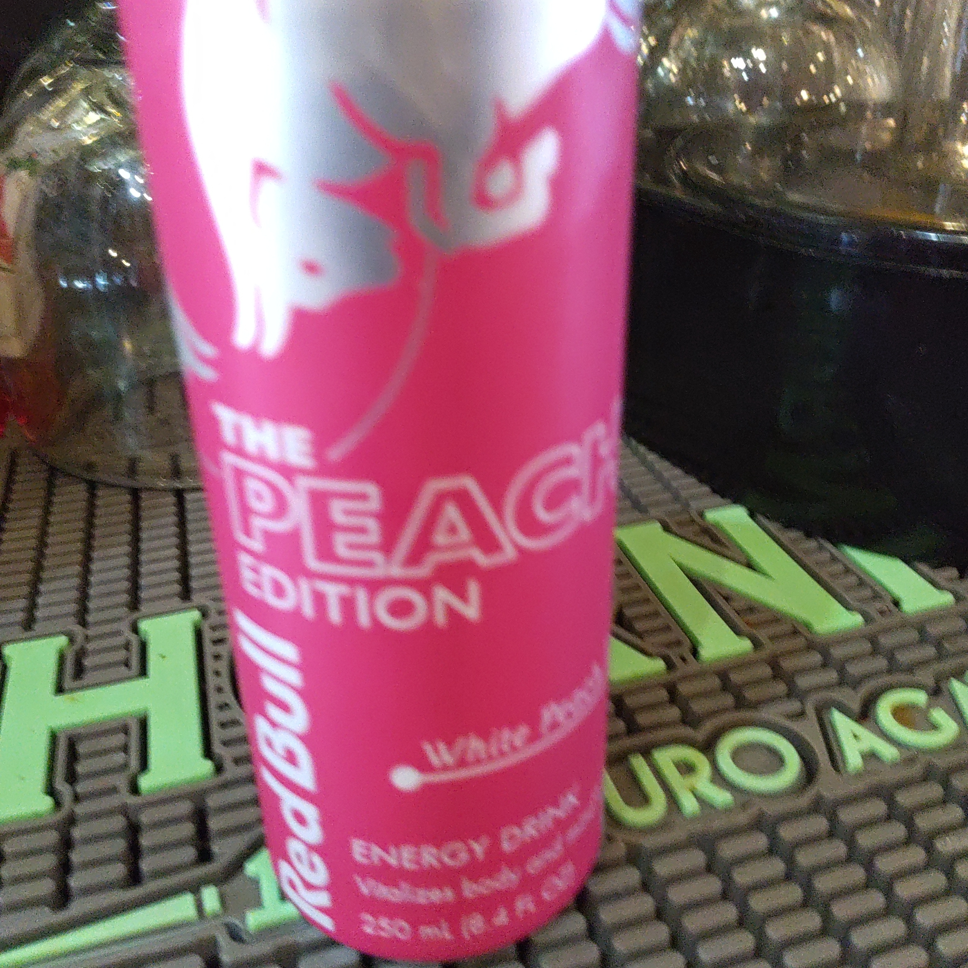 Peach Red Bull.