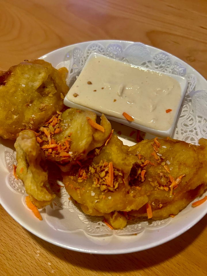 Tempura Eggplant.