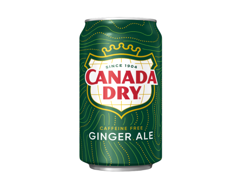 Ginger Ale Can.