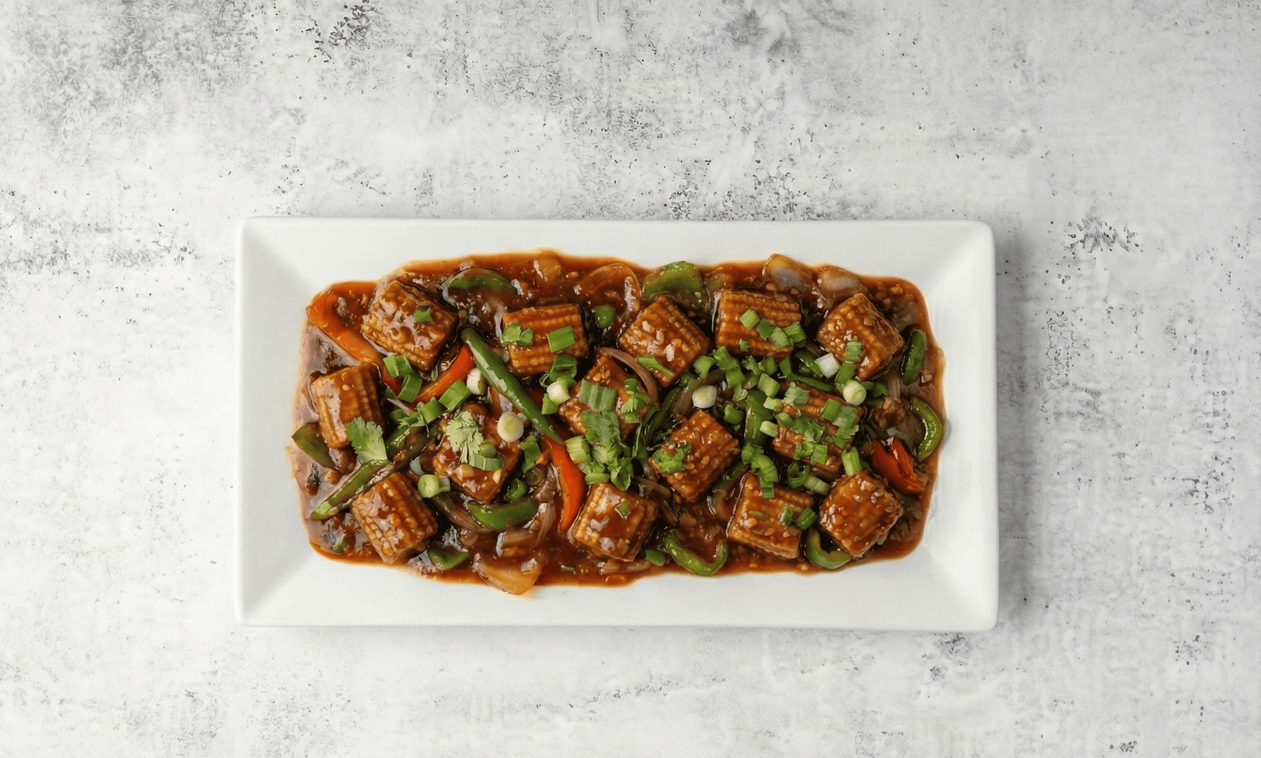 BABY CORN MANCHURIAN.