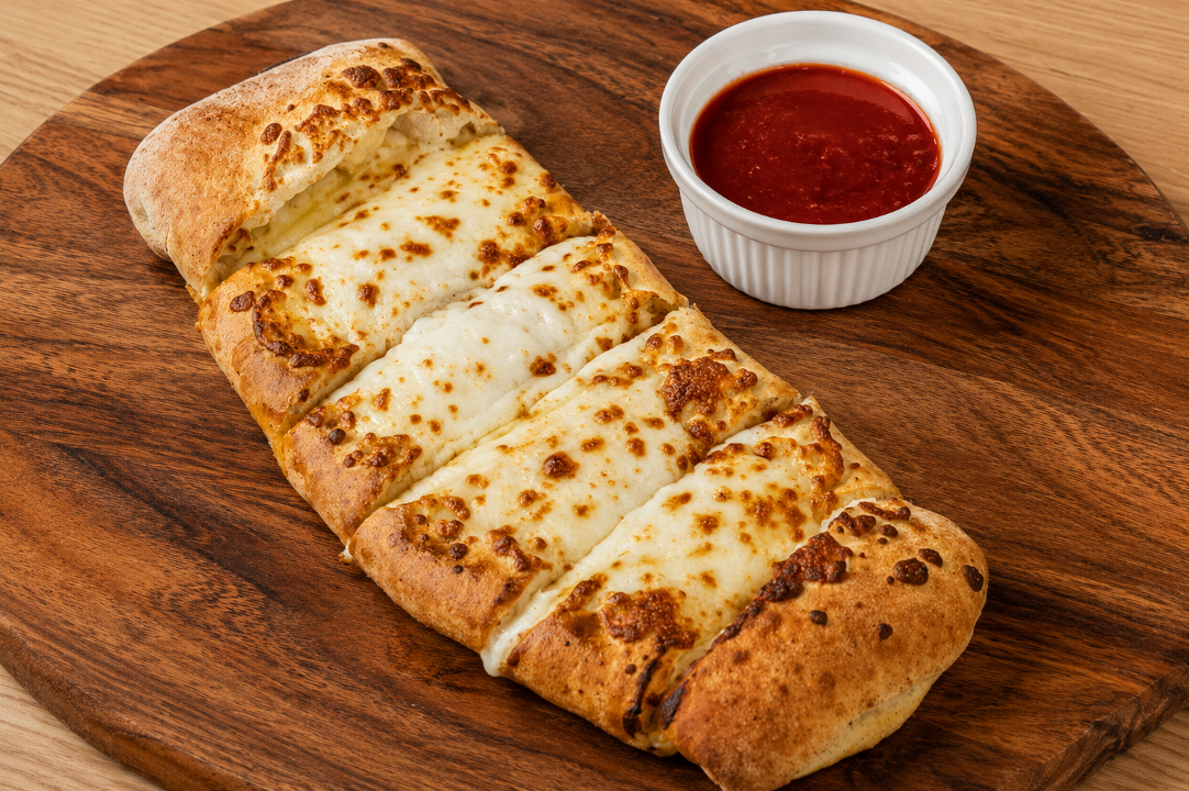 Pepperoni Stuffed Breadsticks.