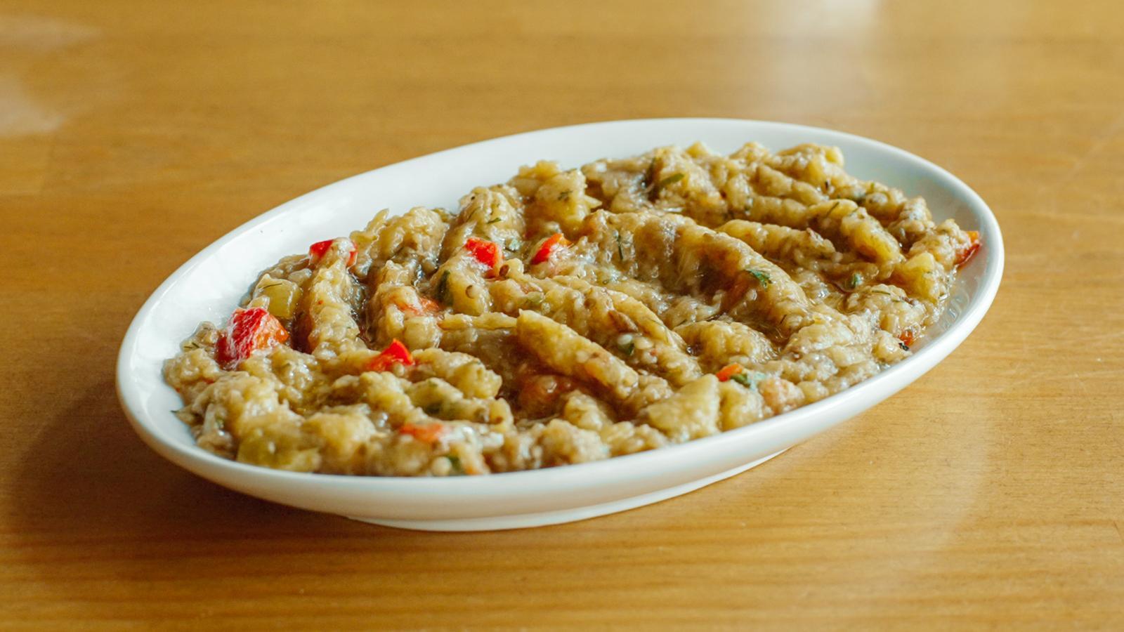 Smoked Eggplant Salad.