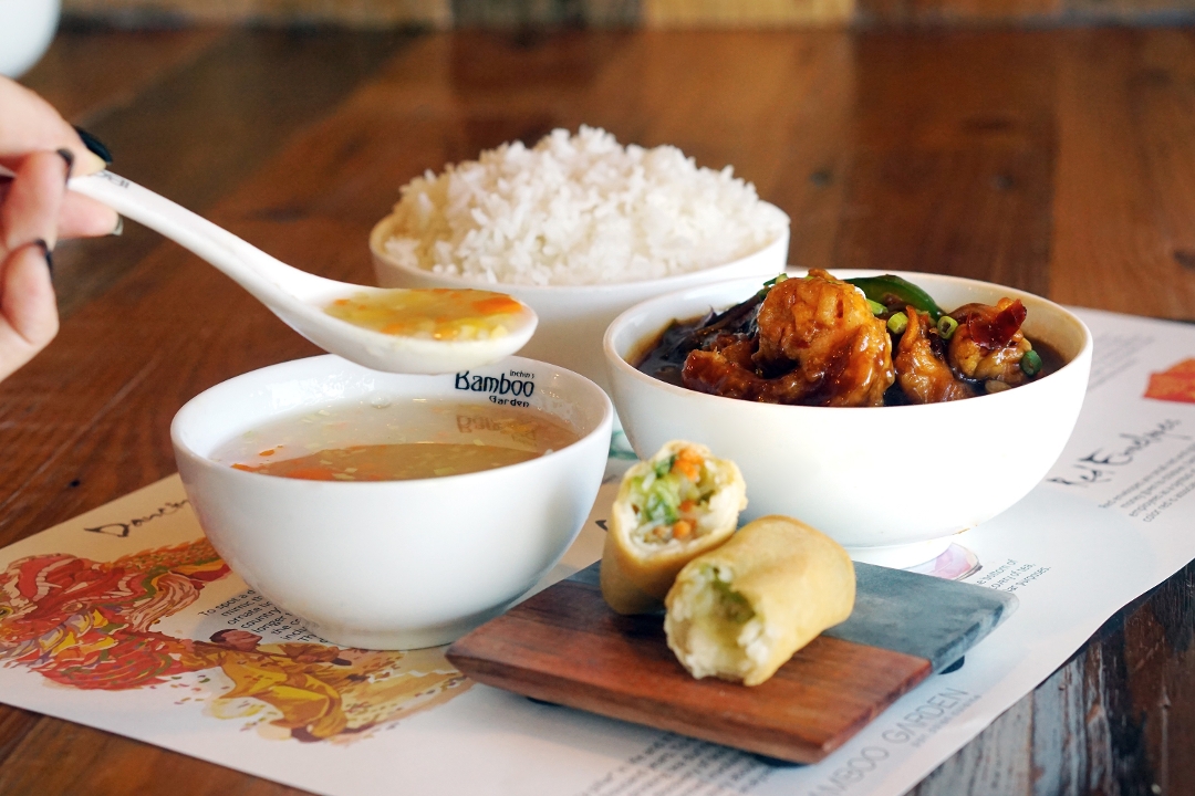 Chili Shrimp Lunch.