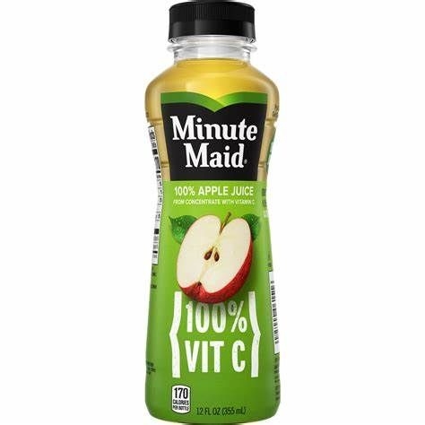 Apple juice.