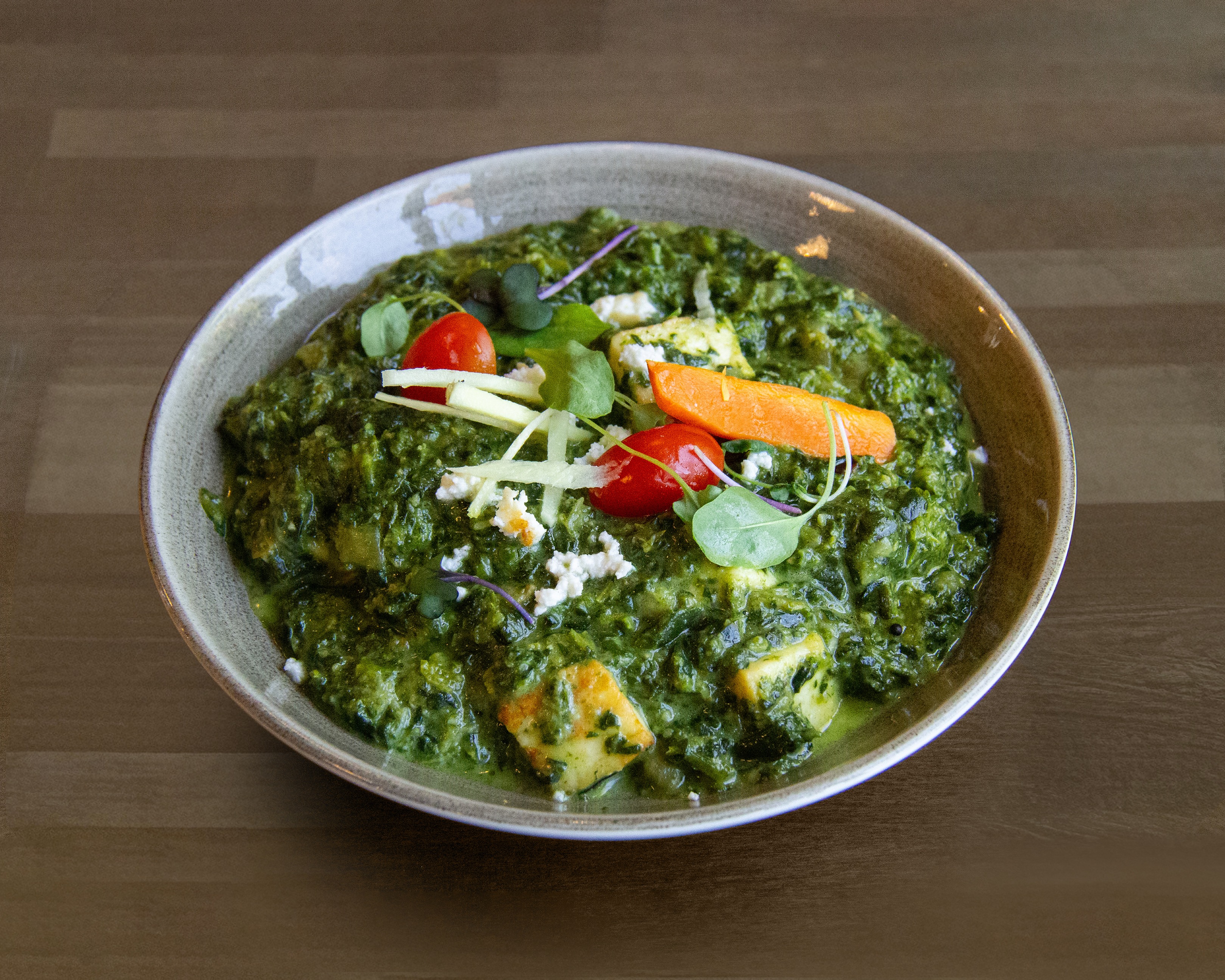 Palak Paneer.