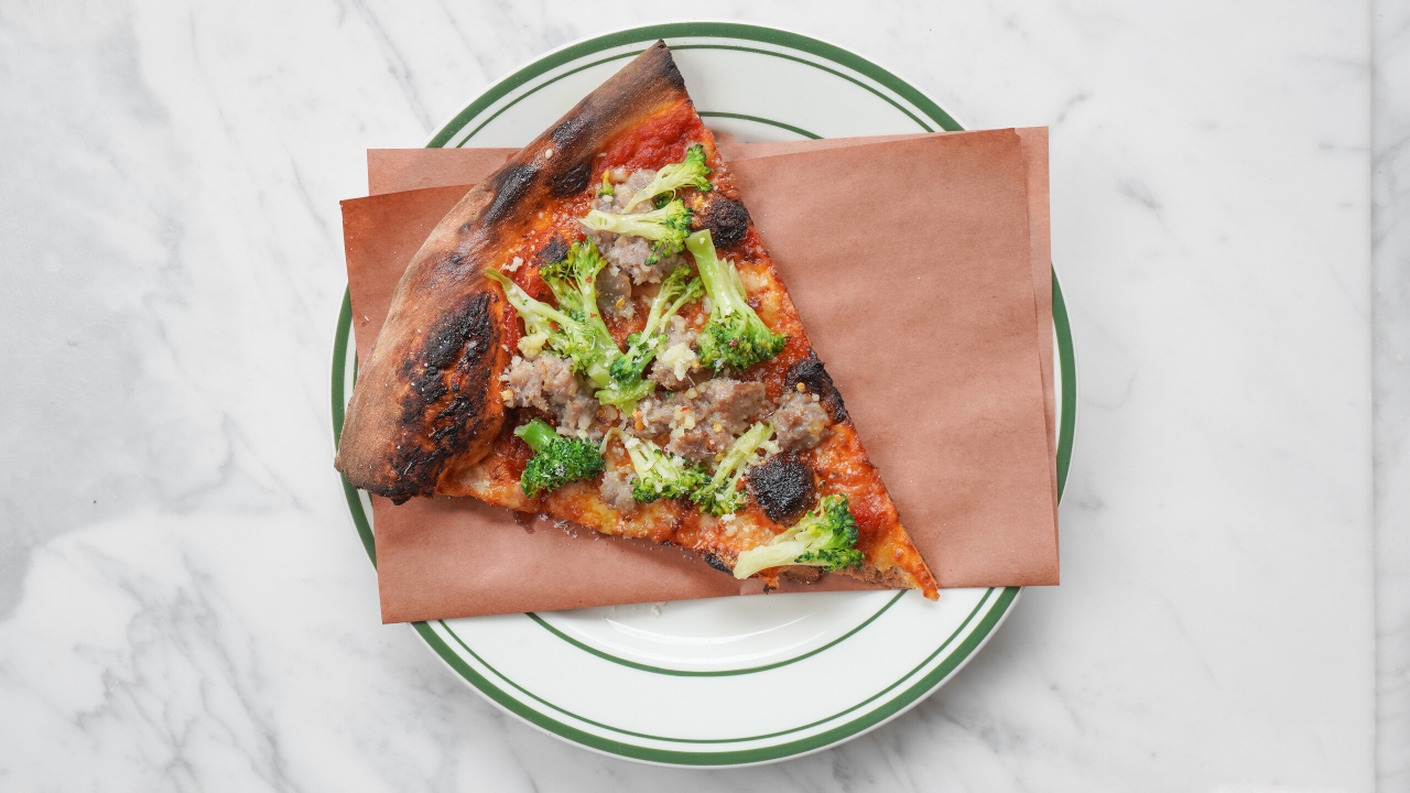Sausage Broccoli Slice.