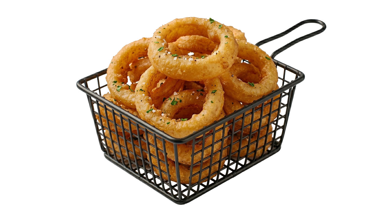 Crispy Onion Rings.