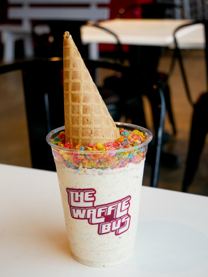 Cereal Swirl Ice Cream (Large) 2 Scoops.