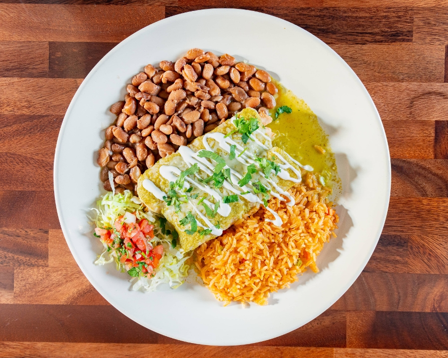 Enchiladas Suizas.