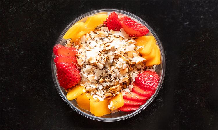 Strawberry Mango Oats.