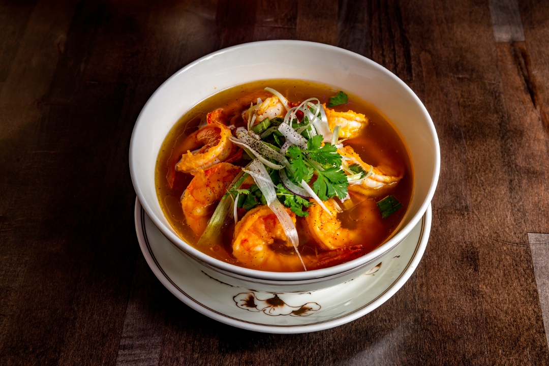 Grilled Shrimp Pho (Phở Tôm Nướng).