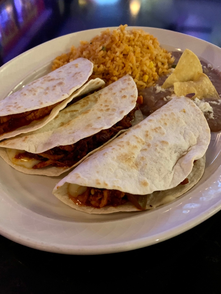 Quesadillas.