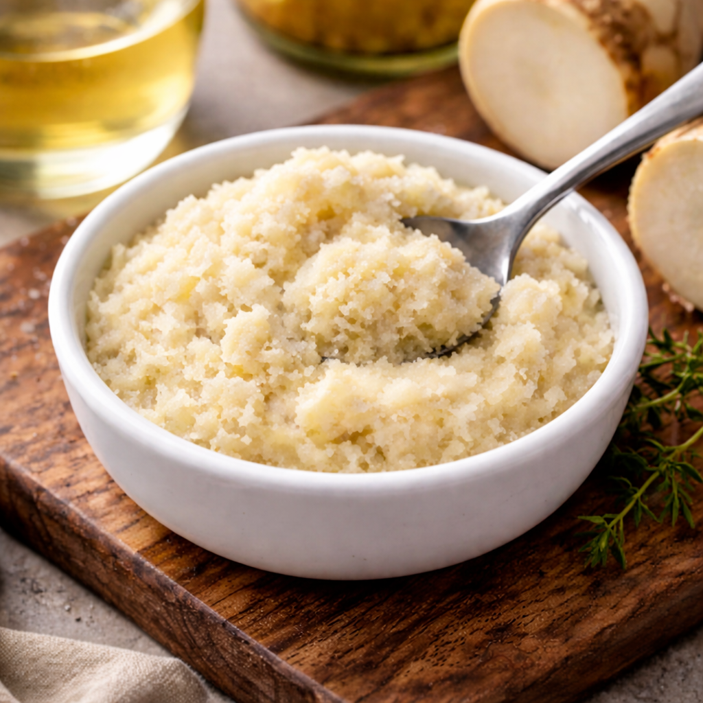 Wine-Infused Prepared Horseradish.
