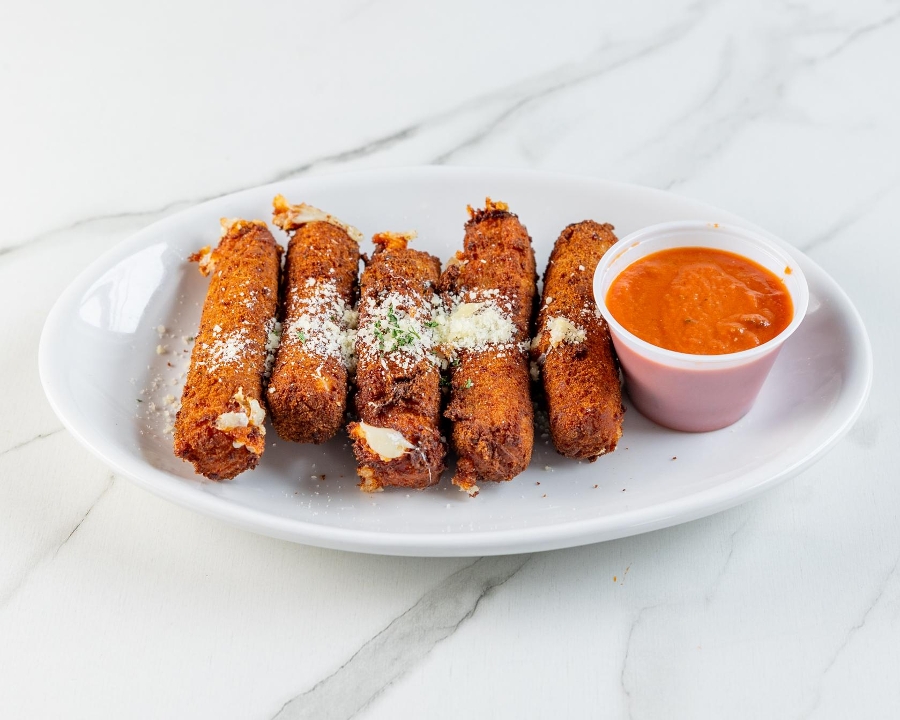 Homemade Mozzarella Sticks.