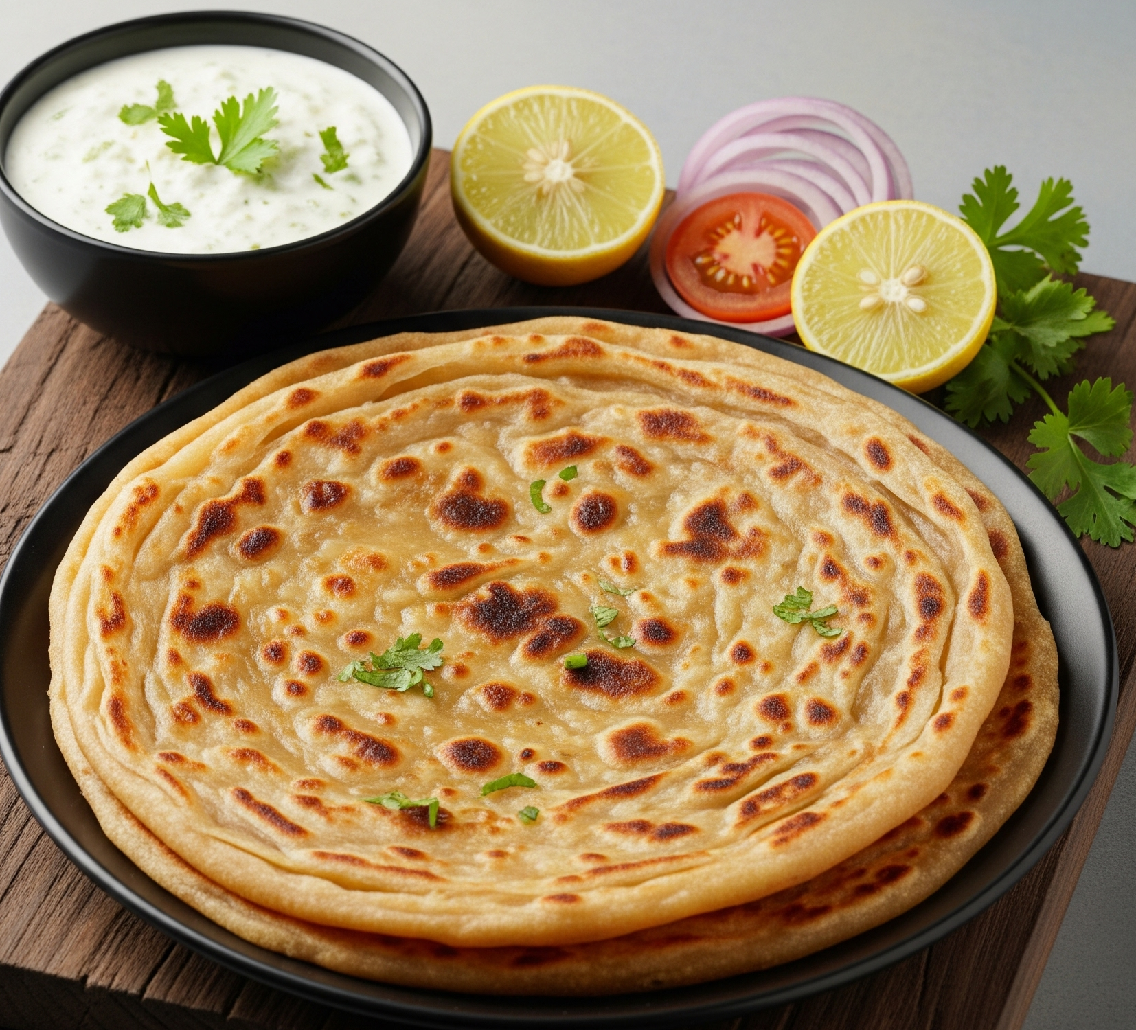 Lachha Parantha.